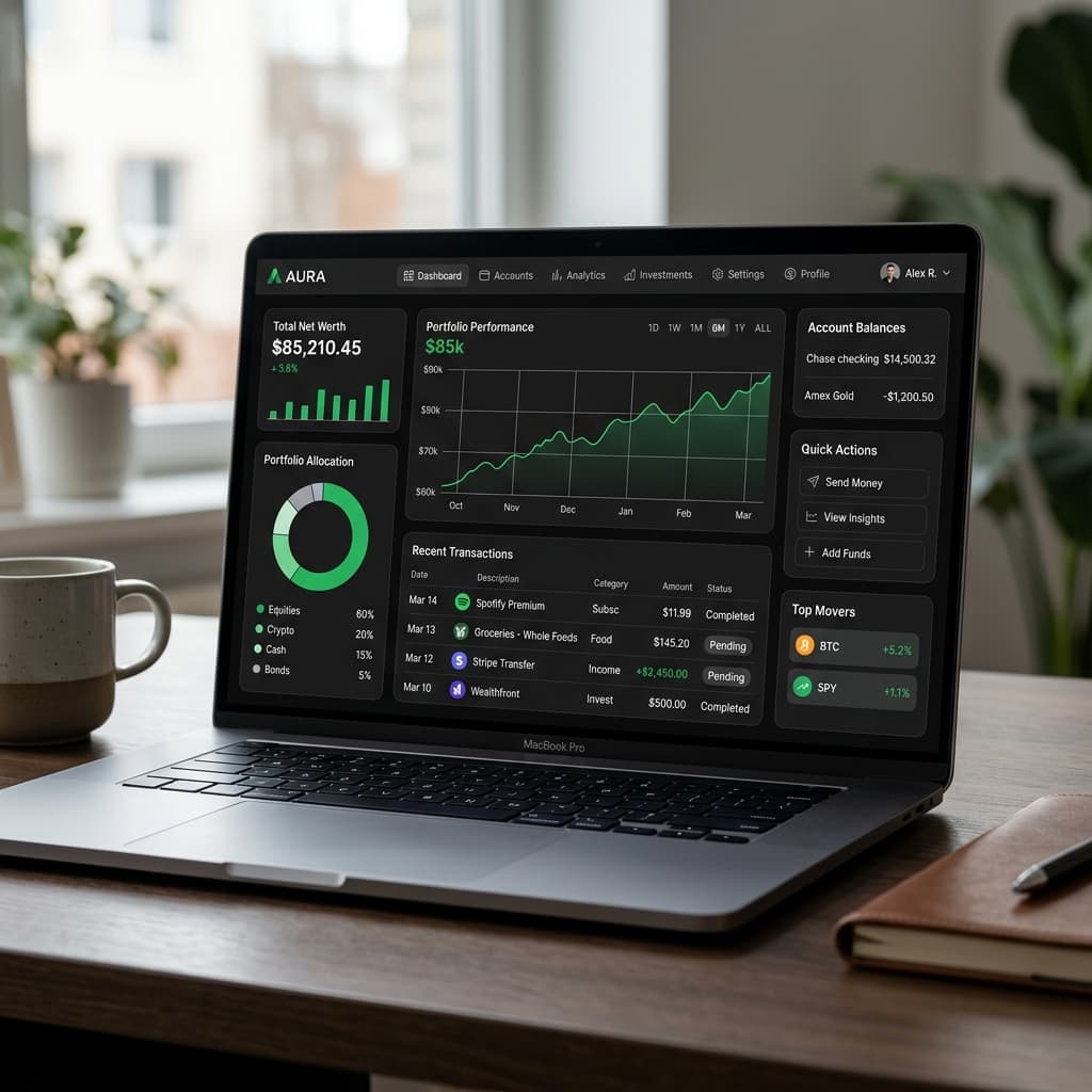 Nexus Fintech Dashboard